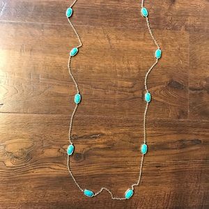 Kendra Scott turquoise necklace
